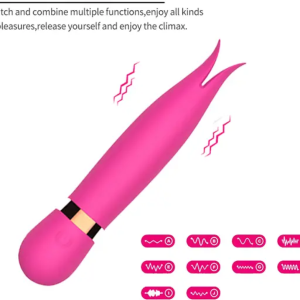 Bullet Vibrator with Fork Head – Dual Pleasure Stimulator for Women | Ibadan Sex Toys