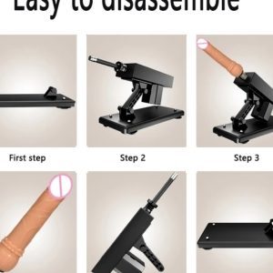 Sex Machine with 5 Heads – Powerful Automatic Thrusting Toy