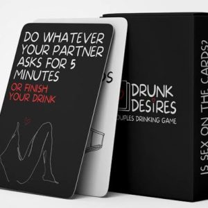 Drunk Desire Card Game – Naughty Drinking Challenge for Couples | Ibadan Adult Store