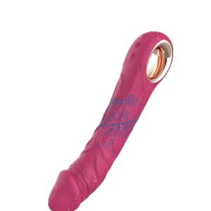 Vibrating Veined Dildo with Handle – Realistic Intense Pleasure Toy | Ibadan Sex Toys