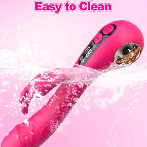Rabbit Wand with Display – Powerful Vibrations with LED Screen | Ibadan Sex Toys