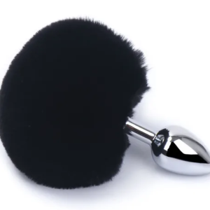 Fluffy Base Butt Plug – Soft Tail Anal Plug for Sensual Play | Ibadan Sex Toys