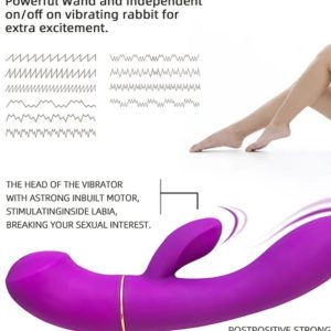 Vibrator Set 4-in-1 β Powerful Wand, Dildo & Rabbit Vibrators | Ibadan Sex Toys