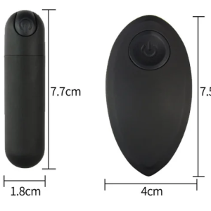 Bullet Vibrator with Control – Powerful Discreet Pleasure Toy