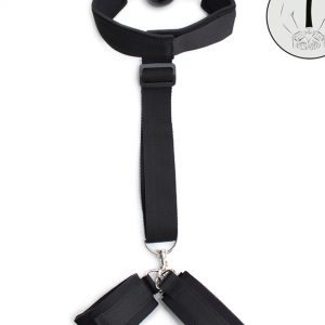 Self Bondage Restraint Set – Ball Gag, Collar & Handcuffs for Ultimate Control | Ibadan adult toys store
