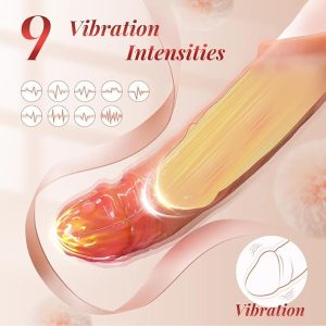 Vibrating Penis Extender Sleeve – Stretchable Real-Feel Enhancer for Men (Ibadan Edition)