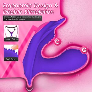 Wearable Dual Vibration Clit & G-Spot Vibrator – Premium App-Controlled Toy in Ibadan