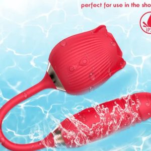 Rose Sucker With Tail – Sensual Clitoral Vibrator (Lagos Edition)