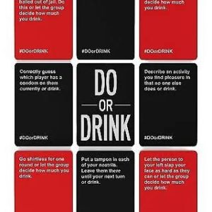 Do or Drink Naughty Game – Fun Adult Card Challenge for Couples (Ibadan & Abeokuta)