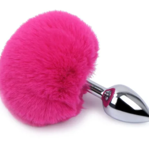 Fluffy Base Butt Plug – Soft Tail Anal Plug for Sensual Play | Ibadan Sex Toys