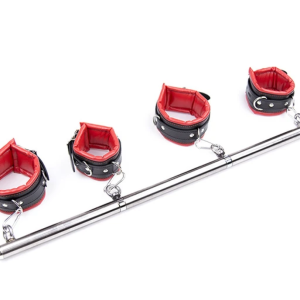 Adjustable BDSM Spreader Bar Set – Kinky Bondage Kit for Couples | Ibadan Sex Toys