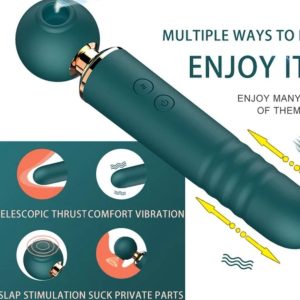 4 In 1 Wand Vibrator β Powerful Multi-Function Wand | Lagos Sex Toys