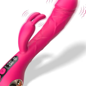 Rabbit Wand with Display – Powerful Vibrations with LED Screen | Ibadan Sex Toys