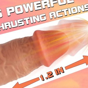 Thrusting Realistic Dancing Dildo – Powerful Lifelike Vibration Toy